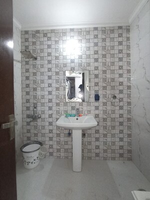 Bathroom in 3 BHK Builder Floor at Freedom Fighters Enclave – for Rent