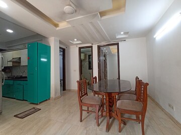 Kitchen in 3 BHK Builder Floor at Freedom Fighters Enclave – for Rent