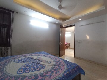 Master Bedroom in 3 BHK Builder Floor at Freedom Fighters Enclave – for Rent