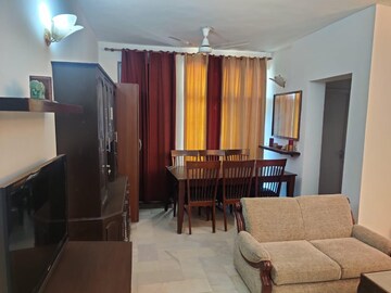 Living Room in 3 BHK Apartment at Emaar The Palm Springs, Sector 54 – for Rent