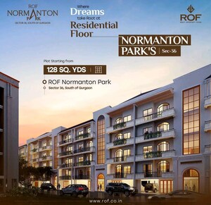  Plot – Exterior View View at ROF Normanton Park, Sohna Sector 36 - for Sale