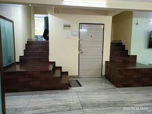 Staircase in 4 BHK Apartment at Vashi Sector 12 – for Sale