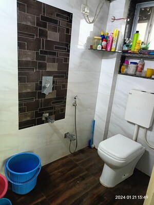 Bathroom in 4 BHK Apartment at Vashi Sector 12 – for Sale