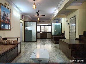 Living Room in 4 BHK Apartment at Vashi Sector 12 – for Sale