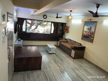 Living Room in 4 BHK Apartment at Vashi Sector 12 – for Sale