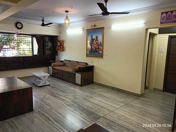 Living Room in 4 BHK Apartment at Vashi Sector 12 – for Sale