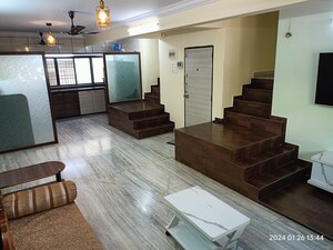Living Room in 4 BHK Apartment at Vashi Sector 12 – for Sale