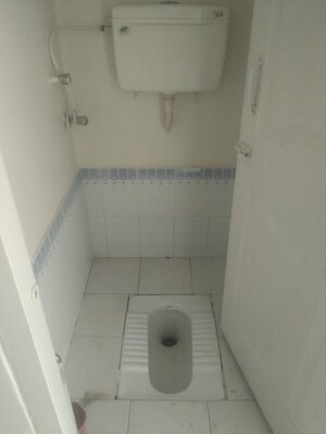 Bathroom in 1 BHK Apartment at New Mhada Tower, Malad West – for Rent