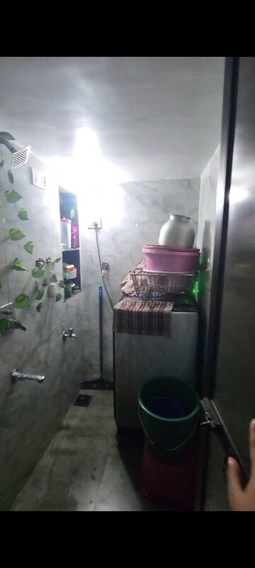 Bathroom in 1 BHK Apartment at Indralok Heights, Bhayandar East – for Rent
