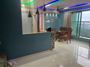 Living Room in 2 BHK Apartment at Neelkanth Greens, Manpada – for Sale