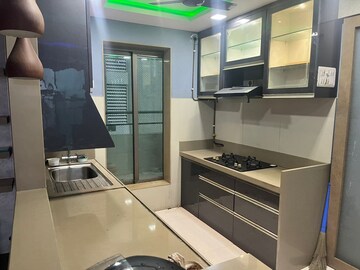 Kitchen in 2 BHK Apartment at Neelkanth Greens, Manpada – for Sale