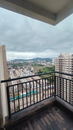 Balcony in 2 BHK Apartment at Kolte Patil Life Republic, Hinjewadi – for Rent