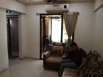 Living Room in 2 BHK Apartment at Shree Chamunda Harmony, Kamothe – for Sale