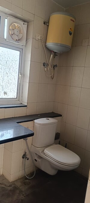 Bathroom in 3.5 BHK Apartment at Unitech Harmony, Sector 50 – for Rent