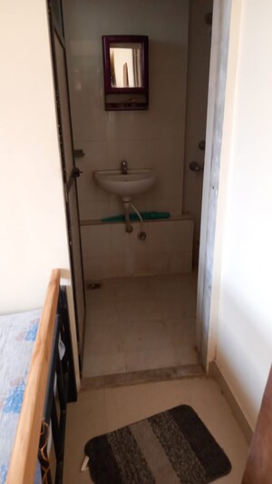 Bathroom in 1 BHK Apartment at Squarefeet Joy square, Kasarvadavali – for Rent