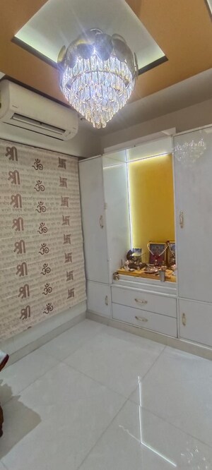 Living Room in 3 BHK Apartment at Neelkanth Greens, Manpada – for Rent