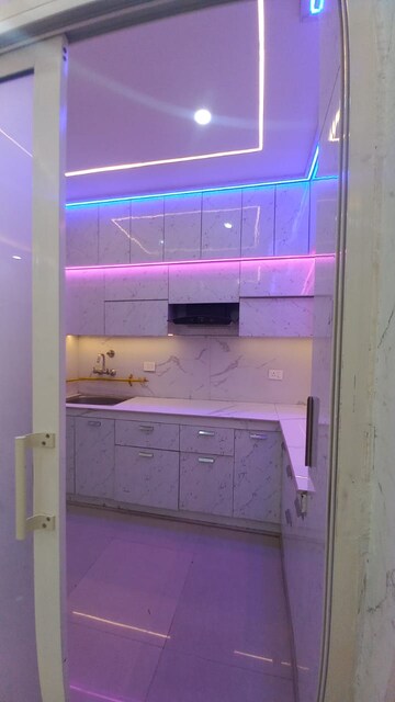 Bathroom in 3 BHK Apartment at Gulmohur Garden, Raj Nagar Extension – for Rent