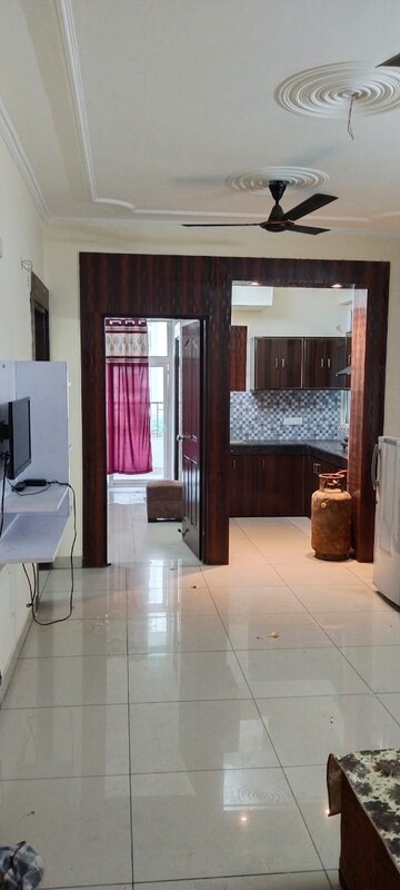 Living Room in 2 BHK Apartment at LR Bluemoon Homes, Raj Nagar Extension – for Rent