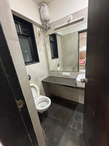 Bathroom in 2 BHK Apartment at Hubtown Hillcrest, Andheri East – for Rent