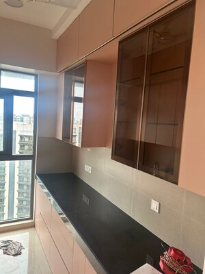 Kitchen in 3 BHK Apartment at Adani Ten BKC, Bandra East – for Rent