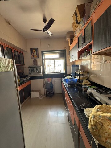 Kitchen in 2 BHK Apartment at SSB Ashok Nagar, Balkum Pada – for Rent