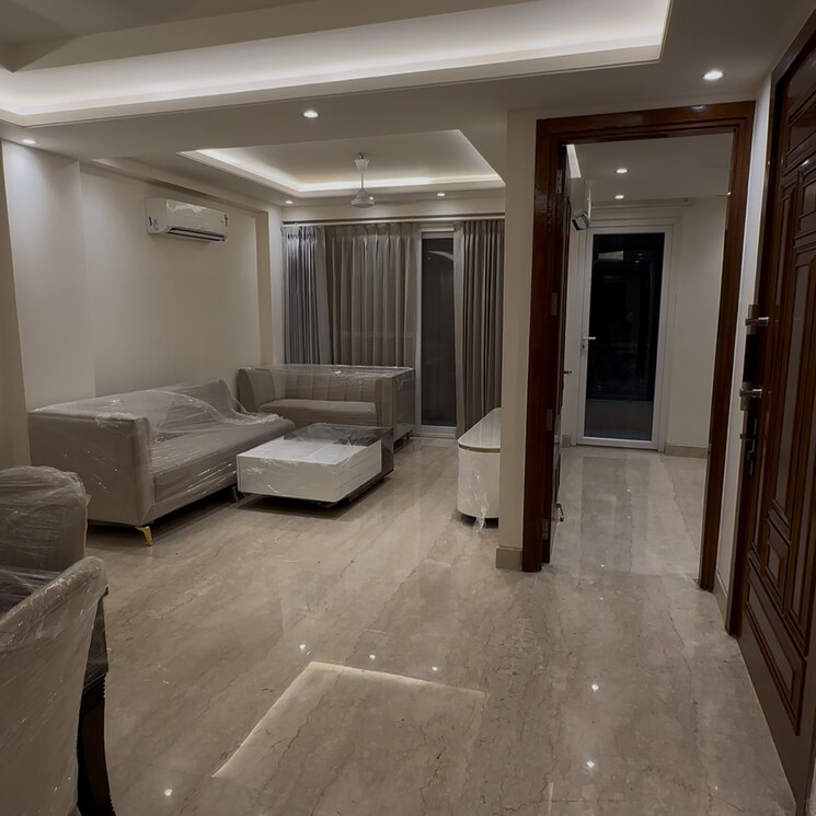 Living Room, rohini sector 24 4 Bedroom 120 Sq.Mt. Builder Floor In Rohini Sector 24 Delhi 9240824