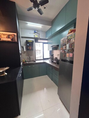 Kitchen in 2 BHK Apartment at Kanakia Rainforest, Andheri East – for Rent