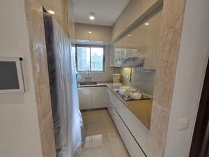 Kitchen in 2 BHK Apartment at Adani Ten BKC, Bandra East – for Rent