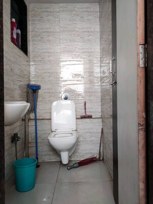 Bathroom in  Office Space at Shelton Sapphire, Cbd Belapur Sector 15 – for Sale