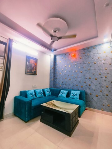 Living Room in 2 BHK Builder Floor at Dwarka Mor – for Rent