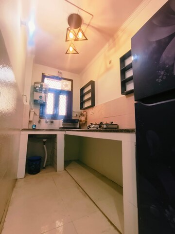 Kitchen in 2 BHK Builder Floor at Dwarka Mor – for Rent