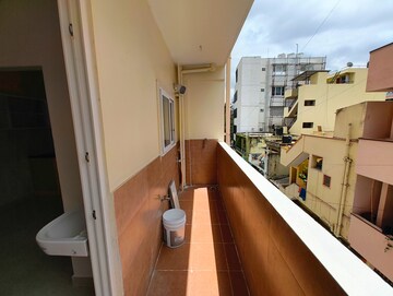 Balcony in 3 BHK Apartment at RS Nest, Indiranagar – for Rent