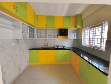 Kitchen in 3 BHK Apartment at RS Nest, Indiranagar – for Rent