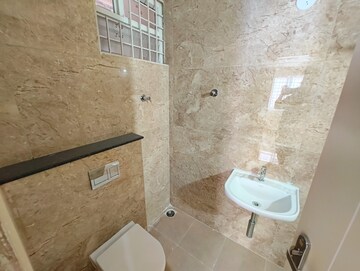 Bathroom in 3 BHK Apartment at RS Nest, Indiranagar – for Rent