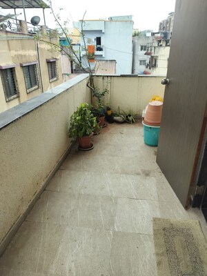 Balcony in 2 BHK Apartment at Wadgaon Sheri – for Rent
