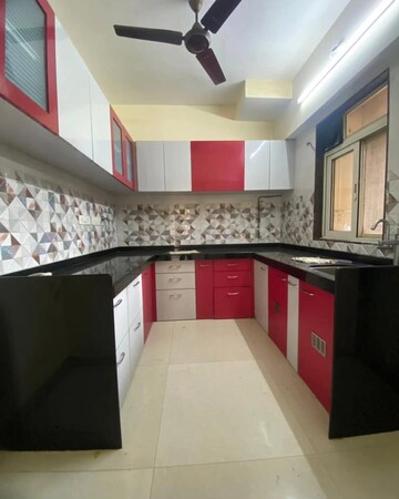 Kitchen in 3 BHK Apartment at Runwal Garden City, Balkum Pada – for Sale