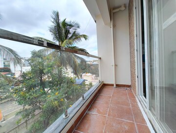 Balcony in 3 BHK Apartment at Dwaraka Apartments Indiranagar, Indiranagar – for Rent