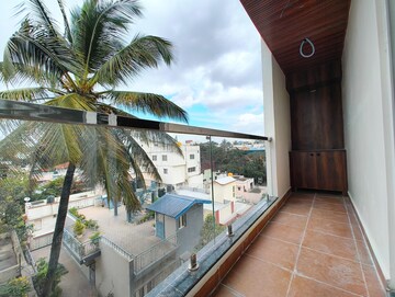 Balcony in 3 BHK Apartment at Dwaraka Apartments Indiranagar, Indiranagar – for Rent
