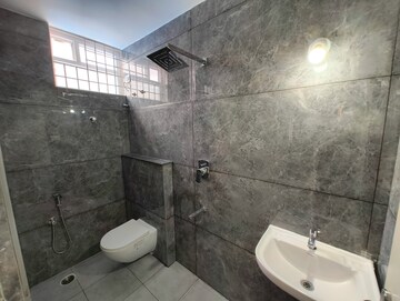 Bathroom in 3 BHK Apartment at Dwaraka Apartments Indiranagar, Indiranagar – for Rent