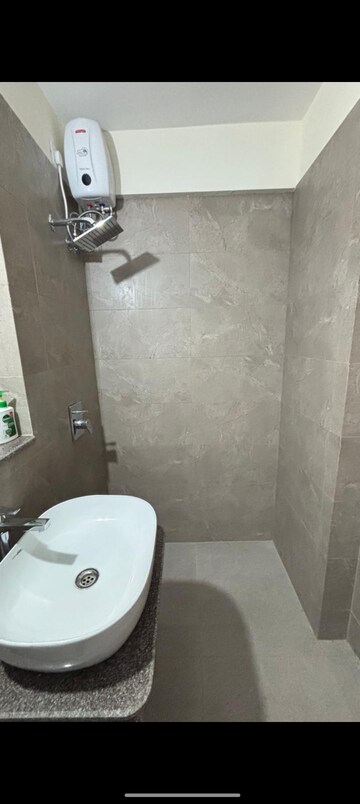 Bathroom in 1 BHK Apartment at Chandak Nishchay, Borivali East – for Rent
