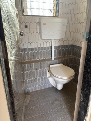 Bathroom in 1 RK Apartment at Hasha Heights, Virar East – for Sale