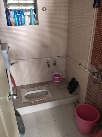 Bathroom in 2 BHK Apartment at Madhuvishwa CHS, Bavdhan – for Rent