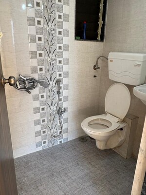 Bathroom in 1 BHK Apartment at Hasha Heights, Virar East – for Sale