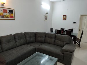 Living Room in 4 BHK Villa at Paramount Golf Foreste Apartments, Zeta I Greater Noida – for Rent