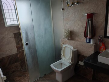 Bathroom in 4 BHK Villa at Paramount Golf Foreste Apartments, Zeta I Greater Noida – for Rent