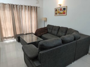 Living Room in 4 BHK Villa at Paramount Golf Foreste Apartments, Zeta I Greater Noida – for Rent