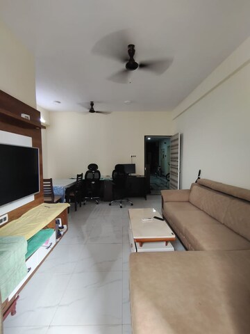 Living Room in 3 BHK Apartment at Larkins Pride Palms, Kolshet Road – for Rent