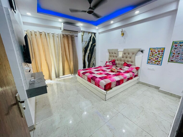 Bedroom, uninav-bliss 3 Bedroom 1990 Sq.Ft. Apartment In Raj Nagar Extension Ghaziabad 9241107
