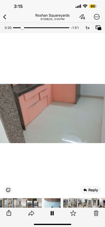 Kitchen in 2 BHK Apartment at Avant Hillway, Goregaon East – for Rent