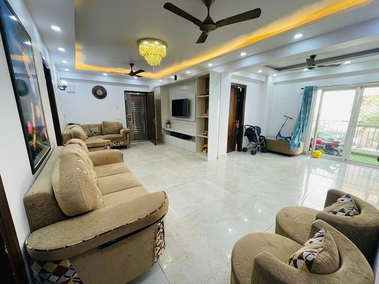 Living Room, uninav-bliss 3 Bedroom 1990 Sq.Ft. Apartment In Raj Nagar Extension Ghaziabad 9241107